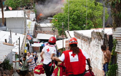 Comunidad afectada por desastre