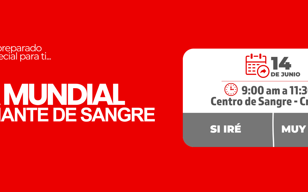 Día Mundial del Donante de Sangre