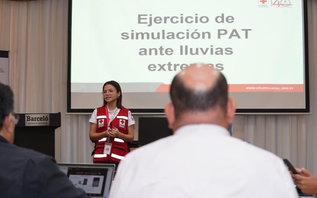 Realiza simulación de activación de Plan de Acción Temprana