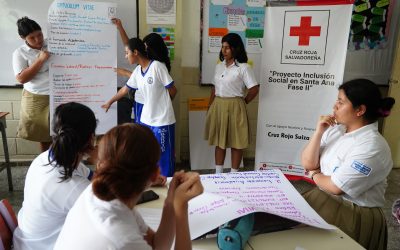 Cruz Roja Salvadoreña fortalece las capacidades de estudiantes