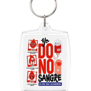 Llavero de Donación de Sangre