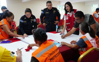 Cruz Roja Salvadoreña impartió el primer taller sobre Adaptación al Cambio Climático